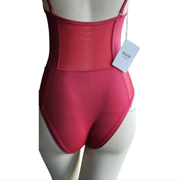 Wolford Juventas Beach body Mesh Panels Swimsuit Variable Strap quick-drying XS - Picture 10 of 16